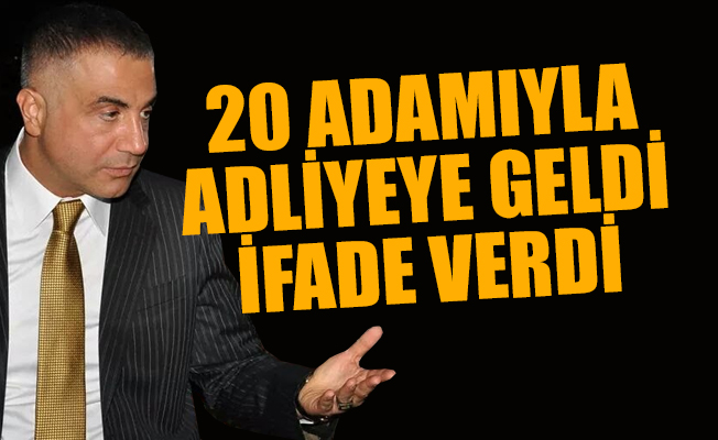 Mafya babası Sedat Peker ‘tehdit’ suçlamasından ifade verdi