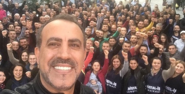 Haluk Levent'ten Şişecam işçilerine destek
