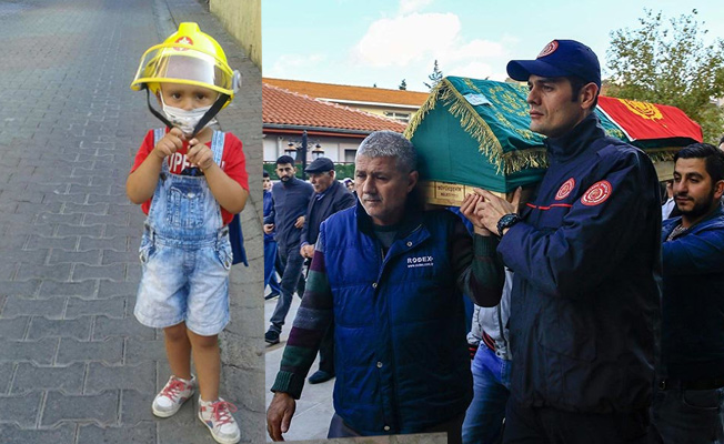 Kahreden hikaye: En büyük hayalini itfaiyeci amcaları gerçekleştirdi!