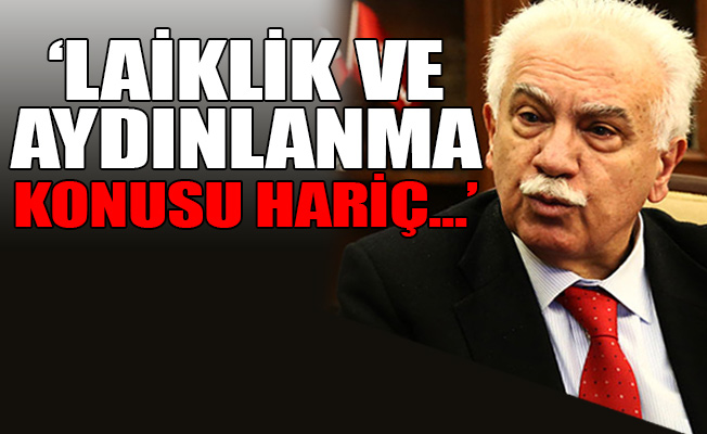 Perinçek yineledi: AKP bizim siyasetimize geldi!