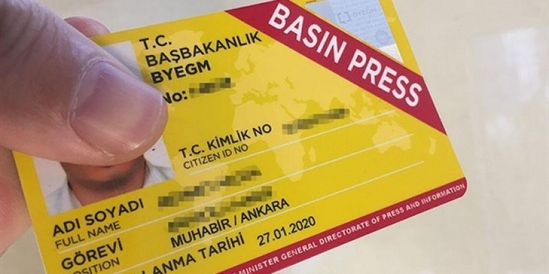2016'da 889 gazetecinin sarı basın kartı iptal edildi