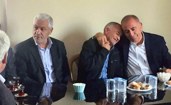 CHP'li Tekin, Helin Palandöken'in babasını ziyaret etti