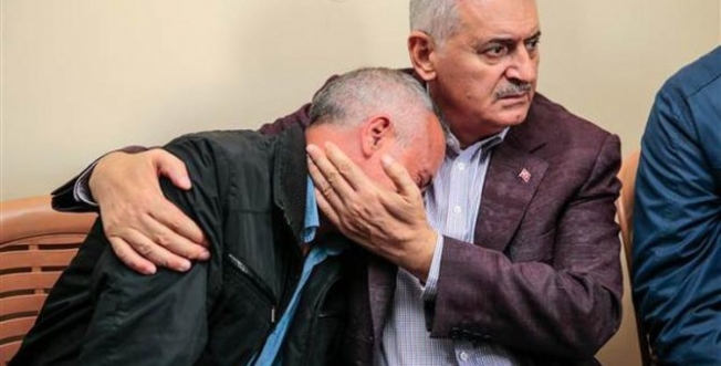 Başbakan Yıldırım'dan Helin'in ailesine ziyaret