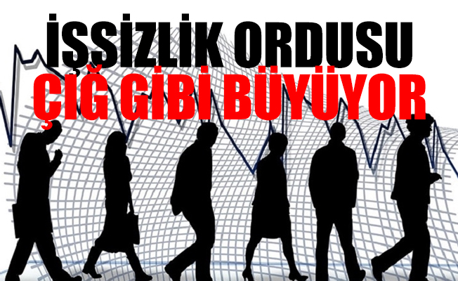 119 bin kişi işsizler ordusuna katıldı
