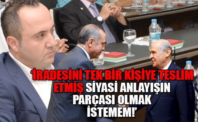 MHP'li belediye meclis üyesi partisinden istifa etti