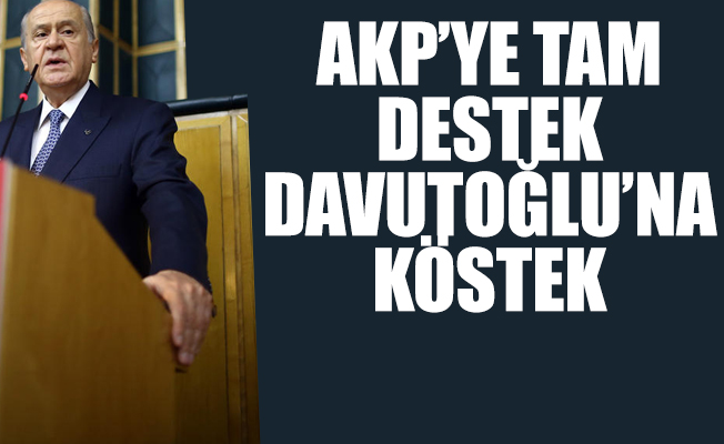 Bahçeli'den, Davutoğlu'na sert tepki, ağır suçlamalar!