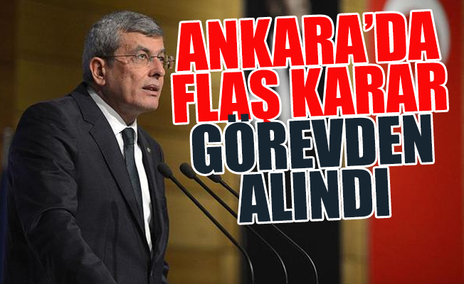 Eski adalet bakanı görevden alındı!