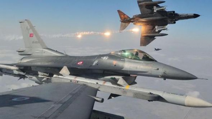 TSK: Kuzey Irak'ta 3 bölgeye hava saldırısı düzenlendi