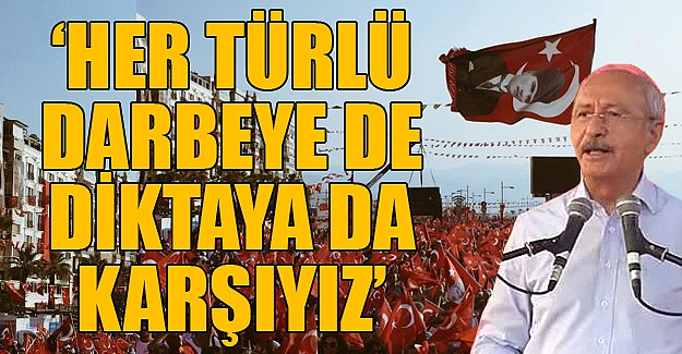 İzmir'de yüzbinler Gündoğdu