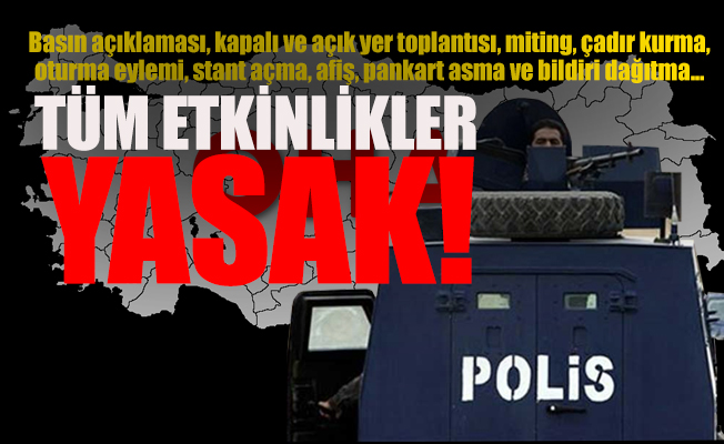 Mardin'de büyük yasak!