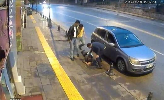Trafikte iki çocuk babasını döven polise iyi hal indirimi