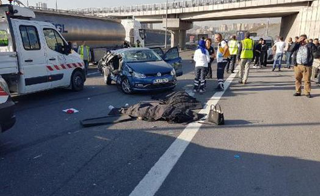 Kuzey Marmara Otoyolu'nda feci kaza: 2 ölü