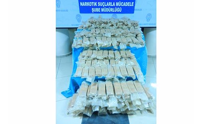 Van'da 150 kilo eroin ele geçirildi