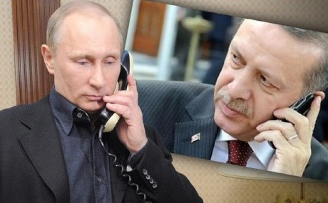 Erdoğan ve Putin, telefonla görüştü: Gündem Suriye