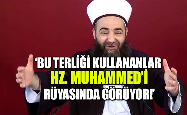 Cübbeli Hz. Muhammed adını kullanıp terlik pazarladı!