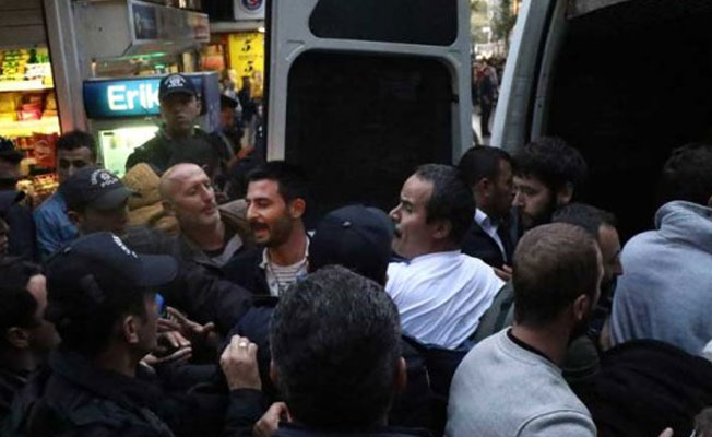 Yüksel'de 'işimizi geri istiyoruz' eylemine müdahale: 8 gözaltı