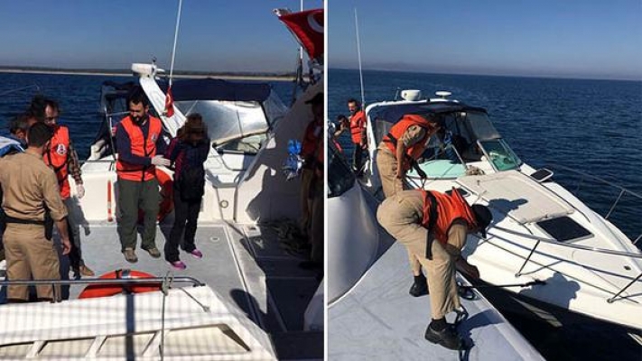 ABD bayraklı yata operasyon: 300 kilo skunk yakalandı