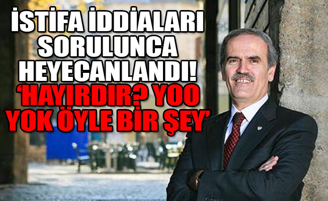 İstifası istenen Bursa Belediye başkanı: Yok öyle bir şey