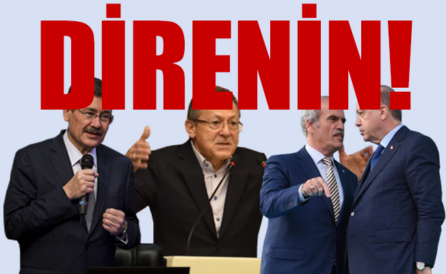CHP'den destek geldi: Direnin!