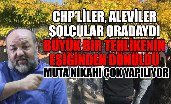 İhsan Eliaçık: Saldırıyı AKP'li belediye başkanı organize etti