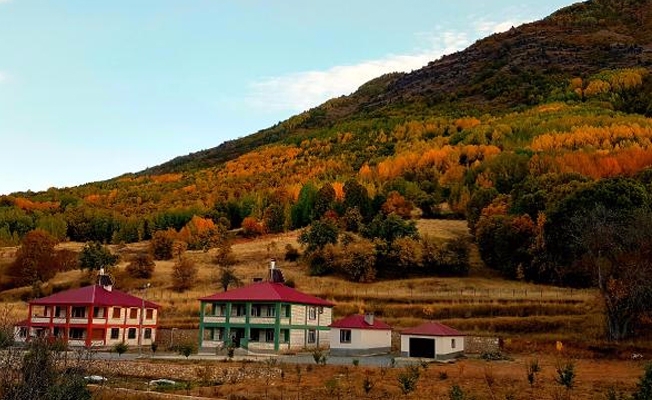 Munzur ve Pülümür Vadisi'nde sonbaharın renk şöleni