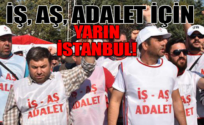 Cam işçileri yarın İstanbul'a gidecek
