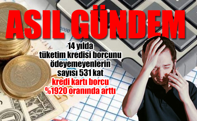 Halk kredi borcu batağında