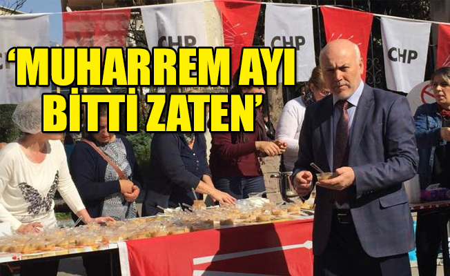 Müftü CHP'li kadınların dağıttığı aşureyi yemedi!