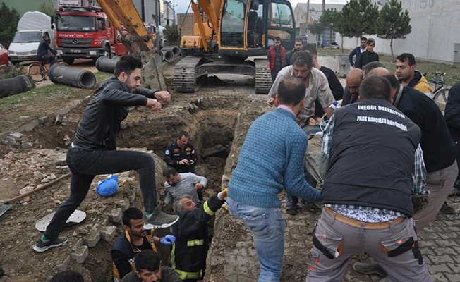 Bursa’da göçük: Bir işçi hayatını kaybetti!