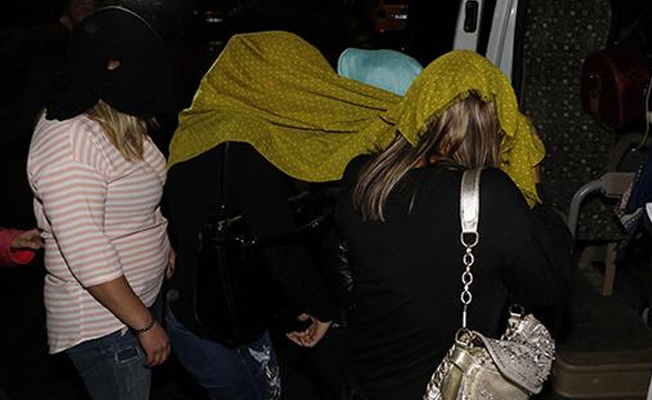 Antalyada fuhuş operasyonu: 14 gözaltı