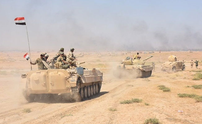 Irak ordusu Rabia Sınır Kapısı'nda kontrolü sağladı