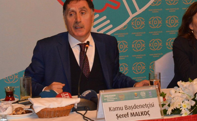 Kamu Başdenetçisi Malkoç şikayet bilançosunu açıkladı!
