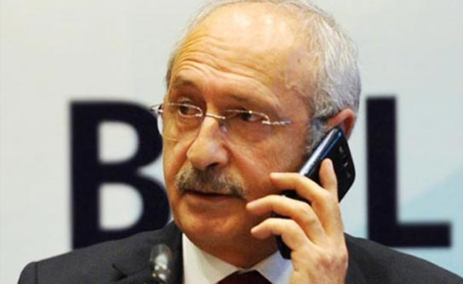 Kılıçdaroğlu'ndan Özakça, Aksoy ve Taş'a telefon