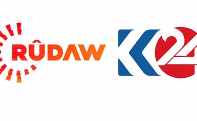 "Rûdaw" ve "Kürdistan 24" için yayın yasağı