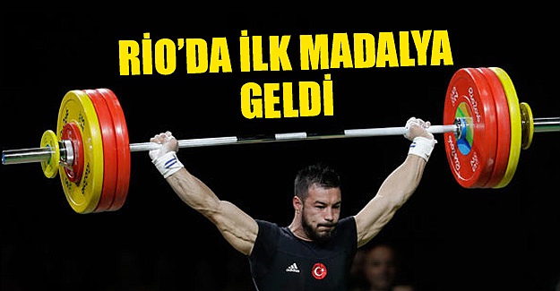 Rio'dan ilk madalya geldi