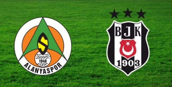 Alanyaspor-Beşiktaş maçında ilk 11'ler belli oldu