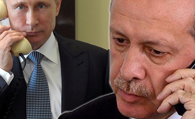 Erdoğan, Putin ile telefonda görüştü