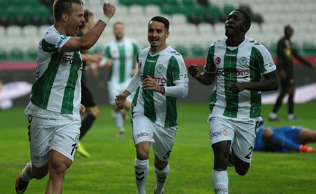 Atiker Konyaspor, Osmanlıspor'u 1-0 yendi