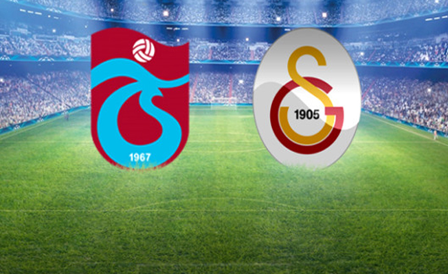 Trabzonspor, Galatasaray'ı ağırlıyor! İlk 11'ler belli oldu!