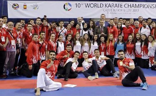 Karate Milli Takımı dünya üçüncüsü oldu