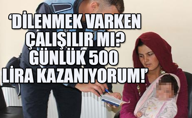 Zabıtanın yakaladığı dilencinin rahatlığı pes dedirtti!