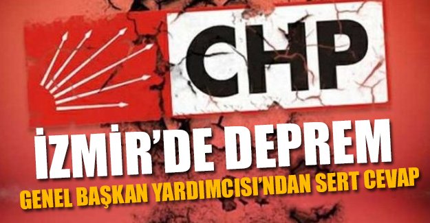 CHP İzmir'de deprem