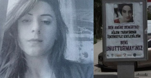 Abisine cep telefonu şifresini vermediği için katledilen Amine, yıllarca işkence görmüş!