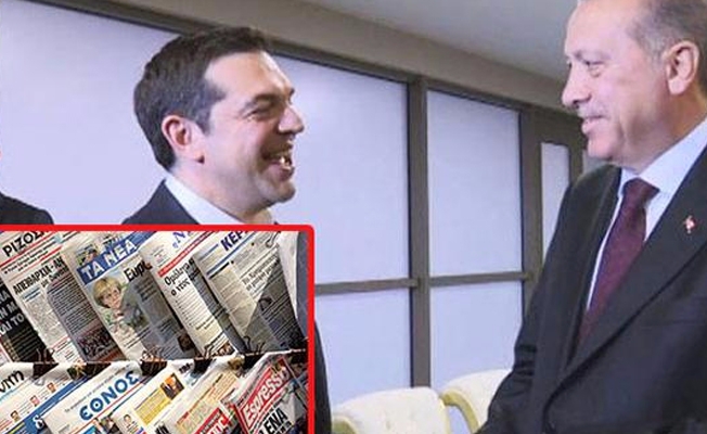 Erdoğan Yunanistan'da gündemde...