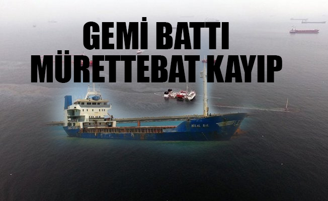 İstanbul Şile açıklarında gemi battı