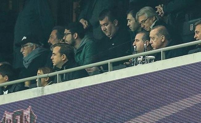 Cumhurbaşkanı Erdoğan Beşiktaş-Monaco maçında!