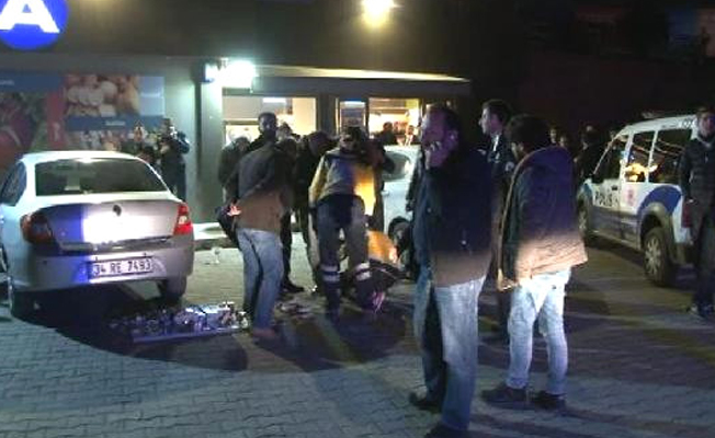 Ümraniye'de hırsızlar polisle çatıştı!