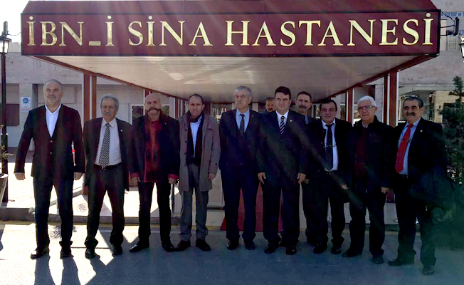 DİSK, KESK, TMMOB, TTB Başkanlarından Baykal'a ziyaret