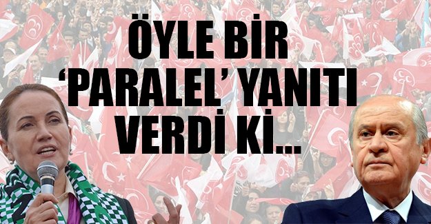 Akşener'den 'paralel' cevabı: Siz de yamuksunuz, yamuk!