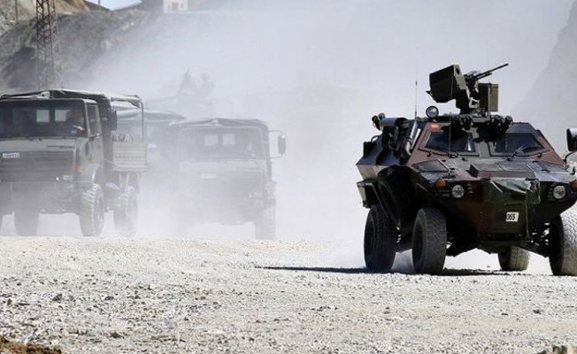 TSK: Bomba yüklü araç patlatıldı
